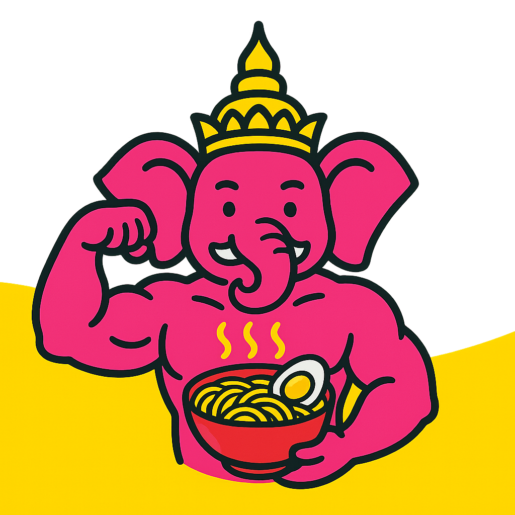 Aroi High Protein Instant Ramen Maskottchen